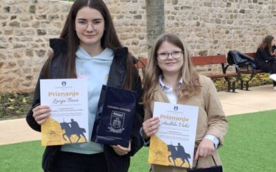 Naše učenice nagrađene na županijskom natječaju povodom 1100. obljetnice Hrvatskog kraljevstva