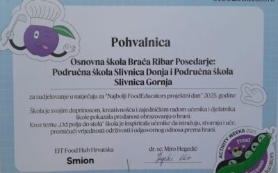 Naša škola u projektu Foodeducators