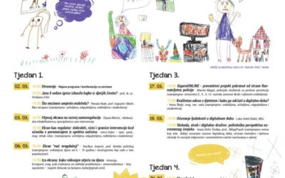 Mjesec osvještavanja opasnosti ekranizacije i digitalizacije – ožujak 2026.