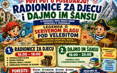 U Posedarju prvi put stižu „Radionice za djecu” i program „Dajmo im šansu”