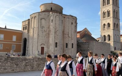 Naši folkloraši na festivalu „Adriatic Zadar Open”!